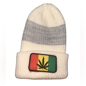Stoner Beanie Removable Patch Thick Beanie
